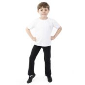 Jazz Pants Black Nylon Lycra Unisex